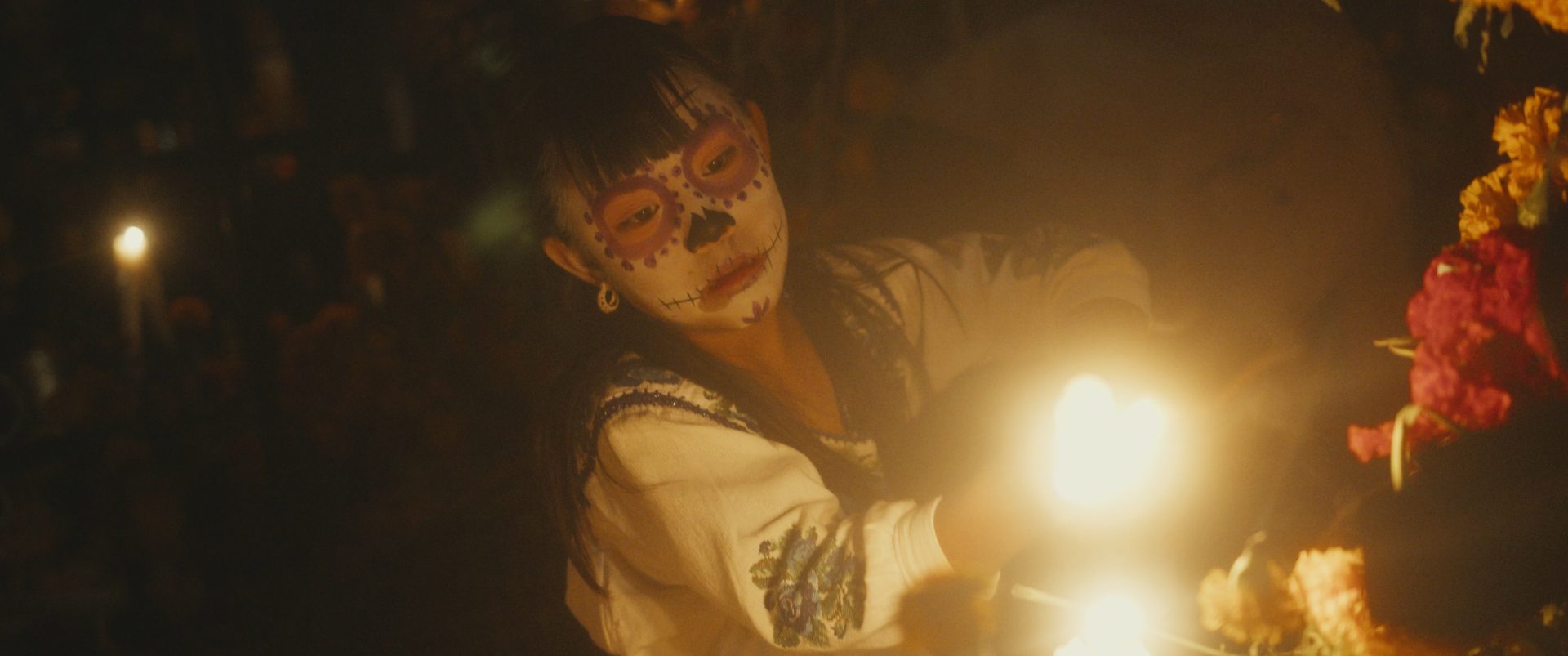 Fotograma filmado en Janitzio, México